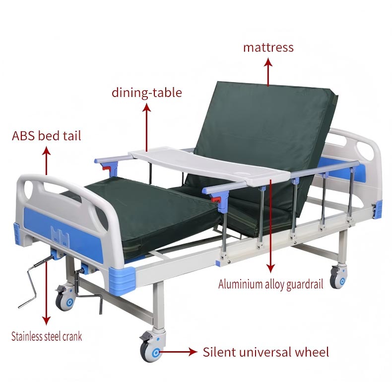 Medical Multifunctional Adjustable Hospital Bed