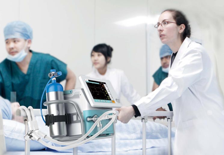 Ward and Surgical Medical Ventilator